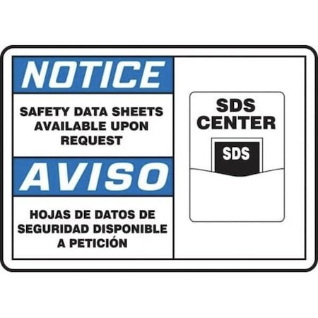 Accuform Safety Sign, SBMCHL811MXV SBMCHL811MXV